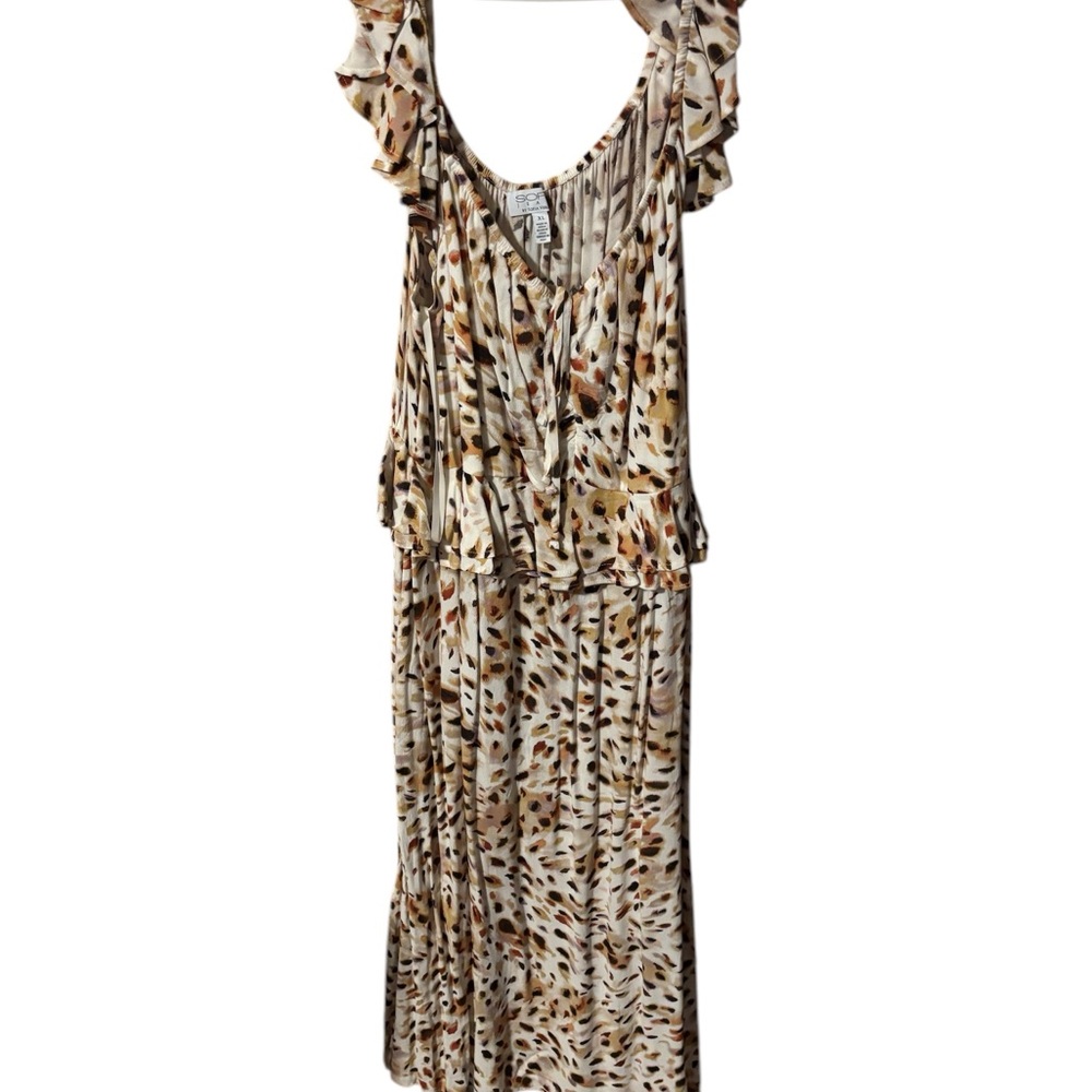 Elegant Leopard Print Dress